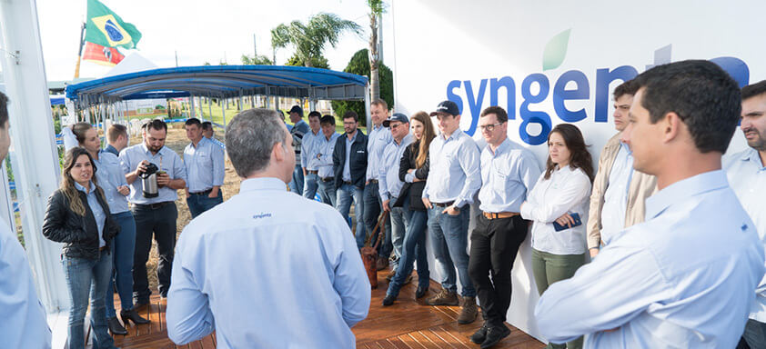 Em encontro com a imprensa, Syngenta apresenta agricultura do futuro
