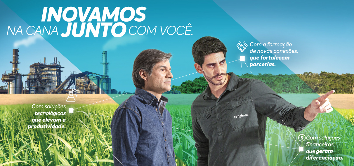 Inovamos na cana junto com você.