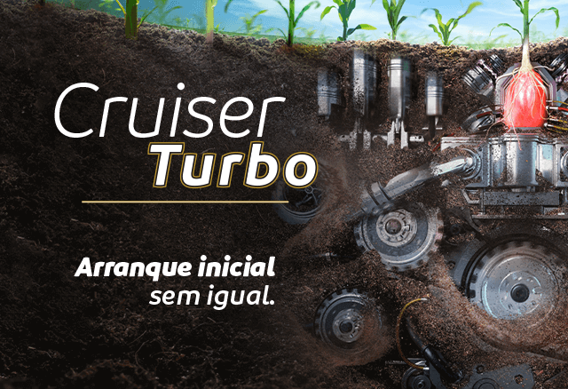 Cruiser Turbo, arranque inicial sem igual.