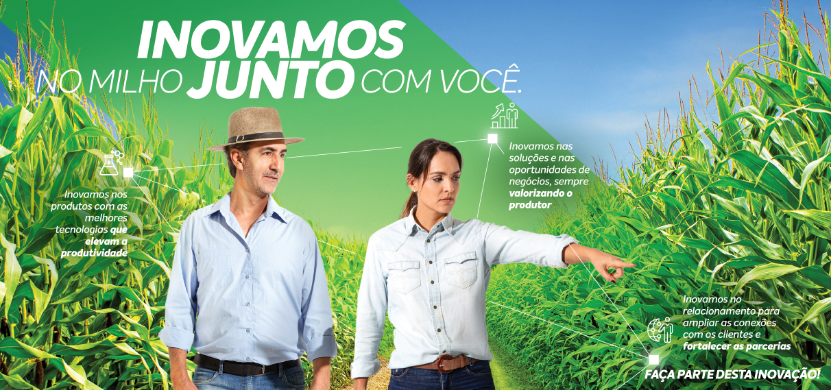 Syngenta e você conectados às melhores soluções para o milho.