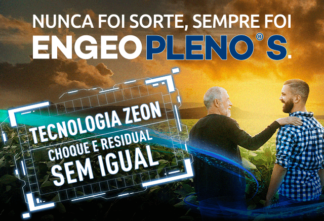 Engeo Pleno S: choque e residual sem igual