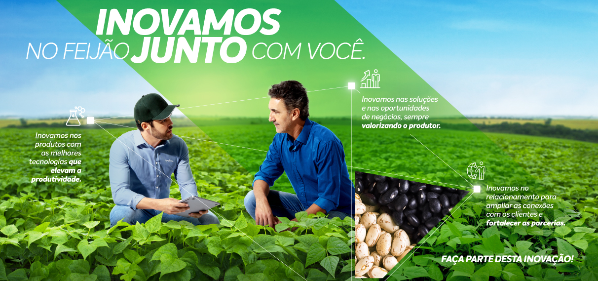Syngenta e você conectados à produtividade do feijão.