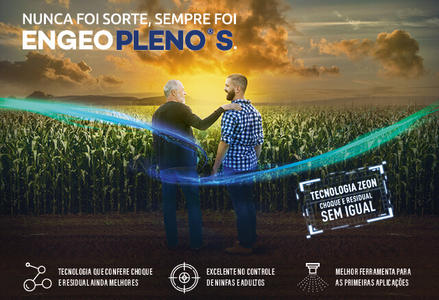 Engeo Pleno S: choque e residual sem igual