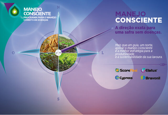 Manejo Consciente. A direção exata para uma safra sem doenças.