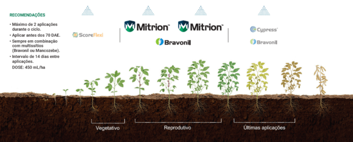 Posicionamento de Mitrion na soja